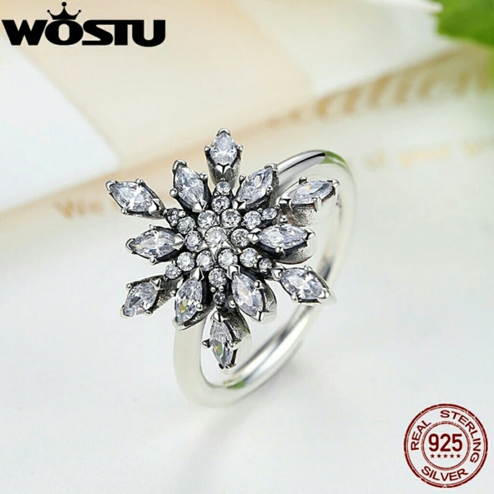 2017 New Brand Fashion 925 Sterling Silver Crystal